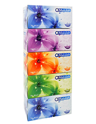 Majulah - Box Tissue 5 Boxes x 200 Sheets